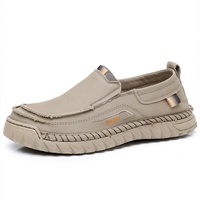 Nouvelles chaussures de skate en toile respirante avec semelle épaisse et hauteur accrue, sans lacets, chaussures en tissu, chaussures de sport décontractées pour hommes