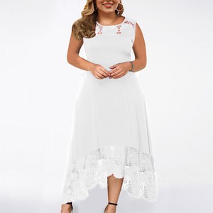 Nuovo Vestito Casual da Donna <span class=keywords><strong>Taglie</strong></span> <span class=keywords><strong>Forti</strong></span> 2026 AliExpress Europa USA, con Spalla Asimmetrica XL, Stampa in Poliestere, Vestibilità Ampia - Grande Successo di Vendite - Product Image 3