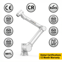 Cobot JINWEI FR5 de 5 kg y 922 mm, 6 Ejes, IP54, ISO 10218, CR CE, 2.0 m/s, 0.02 mm, para Manipulación de Materiales, Atención de Máquinas y Paletización
