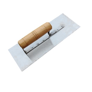 Lame en bois carrée en acier inoxydable de qualité industrielle de 27cm pour la maçonnerie et le plâtrage. - Product Image 1