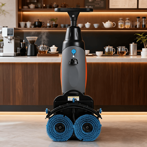 New Floor Cleaning <b>Machine</b> for Drying Water Robot Outdoor Burnishing <b>Walk</b>-Behind Plastic Scrubber 1000m2/h - Product Image 1