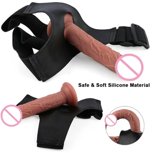 Venta caliente juguetes sexuales estimulador <span class=keywords><strong>de</strong></span> punto G masajeador desmontable <span class=keywords><strong>de</strong></span> silicona realista usable arnés Correa en consoladores para juego <span class=keywords><strong>de</strong></span> <span class=keywords><strong>pareja</strong></span> - Product Image 4