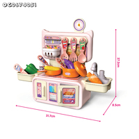 Faire semblant de jouer à l'eau évier Table de cuisson Mini jouets de cuisine en plastique pour filles enfants