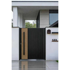Puertas Principales <span class=keywords><strong>de</strong></span> <span class=keywords><strong>Hierro</strong></span> Forjado <span class=keywords><strong>de</strong></span> Alta Calidad para Casas Modernas, Diseños Económicos, Puerta <span class=keywords><strong>de</strong></span> Seguridad <span class=keywords><strong>y</strong></span> Valla - Product Image 2