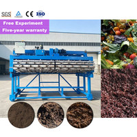 Retourneur de compost de type chaîne certifié ISO CLASSY pour la production d'engrais organiques