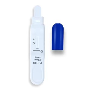 애완 동물을위한 고정밀 집에서 만든 THC 구강 액체 테스트 키트 내구성 플라스틱 타액 스틱 - Product Image 1