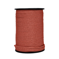Cordon d'escalade en polyester durable de 6 mm conçu pour les systèmes de cordes d'alpinisme et les tâches de mise en place d'équipements de sauvetage