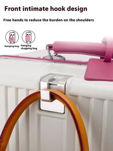 Túi hành lý kéo PC cỡ lớn 20/28 inch, dung tích lớn, chất liệu nhôm, bánh xe rộng, khóa TSA, có thể mang lên máy bay, bánh xe tháo rời - Product Image 2