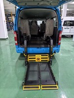 Plataforma Elevadora Vertical Eléctrica Hidráulica para Sillas de Ruedas, 12V/24V, para Vehículos, para Personas Mayores y con Discapacidad