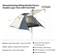 Tente Gonflable Automatique en Tissu Oxford Imperméable pour Camping en Plein Air et Activités Familiales – Montage Rapide – Offre Spéciale