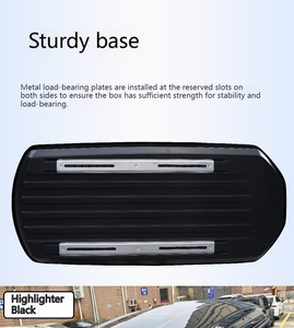 Barras de Techo Originales LDR para Tesla Model Y 2017-2025, Barras Transversales de Aleación de Aluminio Negras, Calidad OEM, Impermeables, 75 kg, Bloqueables - Product Image 4