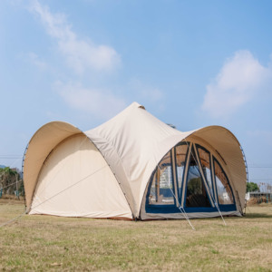 Tente de glamping en toile de coton poly originale tente asher d'hôtel tente de camping en plein air tente de chapiteau 5x5 - Product Image 5