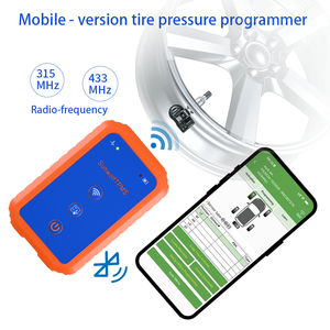 Sunwolf Factory Wireless 315MHz/433MHz <b>TPMS</b> Programming Tool Tire Pressure Diagnostic Tool with Free APP Mobile phone Bluetooth - Product Image 2