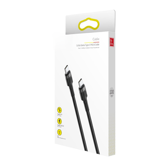Double-ended Type-C Data Cable PD60W Fast Charging c to c Charging Cable Suitable for ipad Pro/MACbook Notebook Huawei