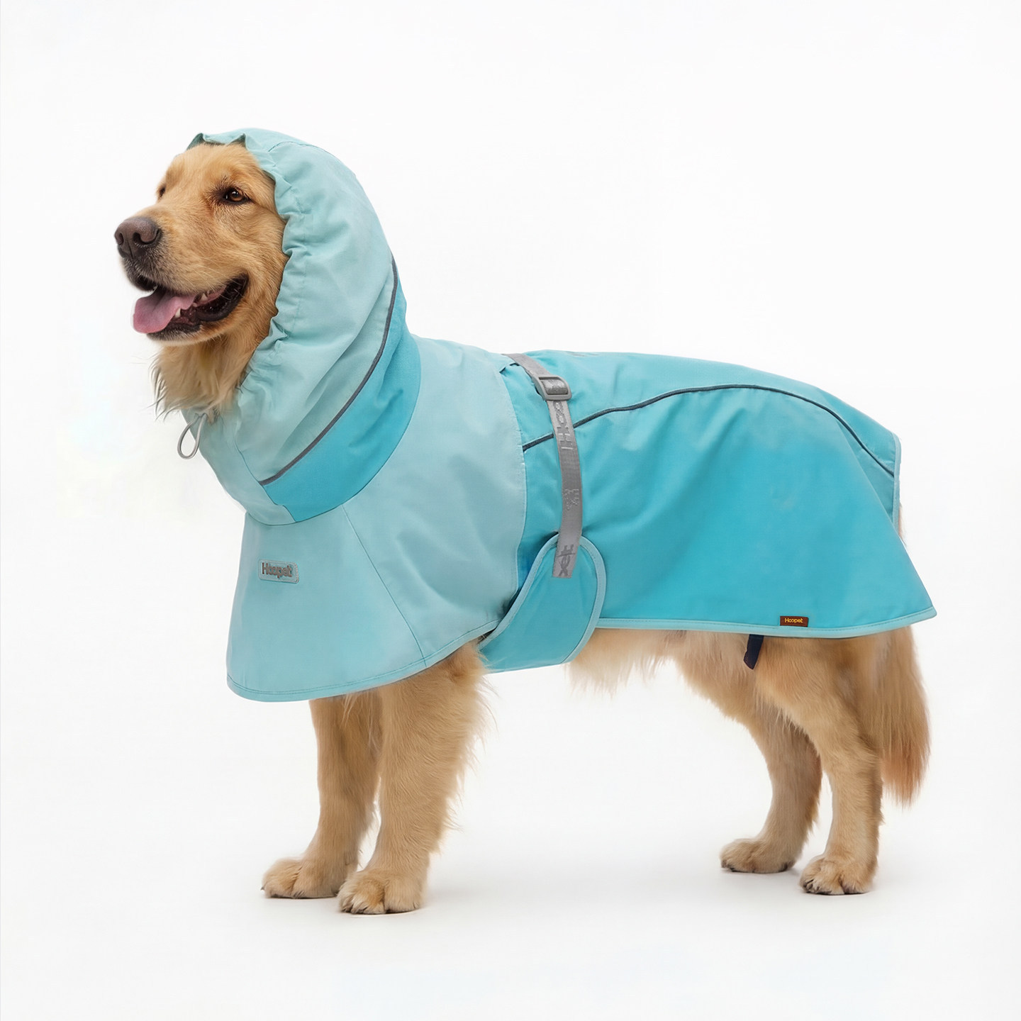 Veste de pluie/poncho d'extérieur - Bleu Glacier