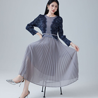 Haute qualité Polyester pied de poule robe ceinture revers dames décontracté écologique fête Style solide ceintures robe à volants