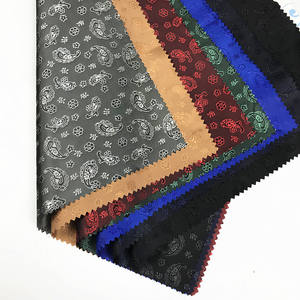 热卖小佩斯利提花锦缎衬里面料涤纶粘胶材料高品质西装衬里面料 - Product Image 3