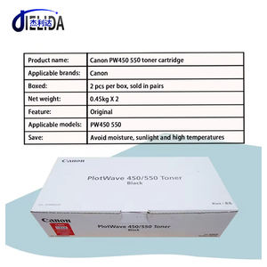 ตลับโทนเนอร์ PW500 CAN0N แท้ PW550 1070066410 plotwave Black Toner PW450 plotwave - Product Image 3