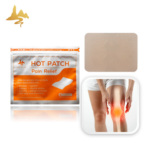 Patch de soulagement de la douleur chaude en tissu élastique en vrac avec camphre menthol efficace pour les entorses d'arthrite et les douleurs musculaires - Product Image 1