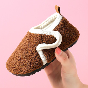 Chaussures décontractées pour garçons de 1 à 8 ans, chaussures d'hiver antidérapantes pour tout-petits, chaussures de marche à semelle souple en peluche, baskets pour bébés - Product Image 4