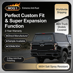 Bâche de benne en aluminium à faible MOQ pour Ford Maverick Ranger Toyota Tacoma Tundra Hilux Dmax BYD <span class=keywords><strong>Shark</strong></span> GMC - Product Image 2