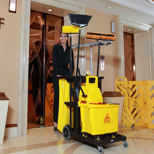 Carrito <span class=keywords><strong>de</strong></span> <span class=keywords><strong>Limpieza</strong></span> Plegable Multifuncional para Servicio <span class=keywords><strong>de</strong></span> Habitaciones <span class=keywords><strong>de</strong></span> Hotel, Carrito <span class=keywords><strong>de</strong></span> <span class=keywords><strong>Limpieza</strong></span> Industrial <span class=keywords><strong>Rubbermaid</strong></span> - Product Image 3