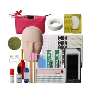 Kit de Extensión de Pestañas de 19 Piezas con Cabeza de Maniquí, Herramientas para Pestañas, Envío Directo a Bajo Precio, Compra Mixta - Product Image 1