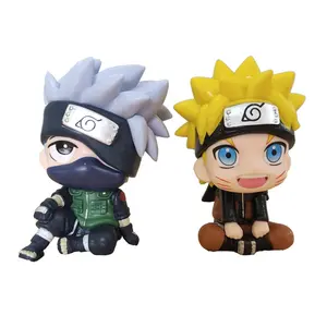 Groothandel Cartoon Narutos Kakashi Mh Lookup Q Versie Figuur Pvc Figuren Anime Narutos Actie Figuur Voor Decoratie