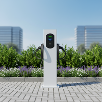 Station de recharge pour véhicules électriques Cenwell, chargeur rapide AC 44 kW Type 1/Type 2/GBT pour voiture électrique