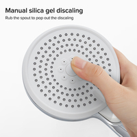 Ensemble de robinets de bain JOMOO, système de douche mural à 3 réglages, mitigeur de douche à 3 voies avec rideau d'eau large et pression élevée