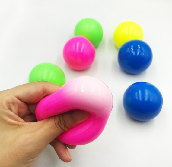 4,5 см 6 см из термопластичной резины, люминесцентное свечение, липкий мяч свечение липкой шарики, игрушка для снятия стресса, шарики антистресс мягкие игрушки для детей