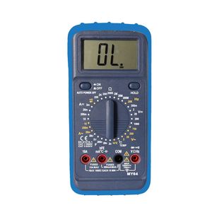 Multimètre numérique MY64(CE) - Testeur de résistance, de fréquence, de capacité, ampèremètre, testeur de tension, multimètre. - Product Image 1