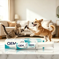 Compléments alimentaires probiotiques en gel OEM pour chats et chiens - Formule de supplément nutritionnel quotidien - Fabricant en gros de marques privées