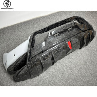 Pare-chocs arrière en fibre de carbone semi-forgé style Performante pour Lamborghini Huracan LP580 LP610 2014-2018 - Pièces de carrosserie