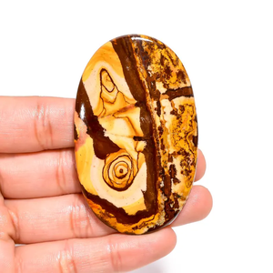 Jaspe Australiano de Lujo, Corte Ovalado de 6mm, Cabujón de Alta Calidad, Natural Pulido, 168 Quilates, Gema Suelta para Joyería - Product Image 3