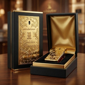 Proveedor Profesional de Perfumes OEM, Eau de Parfum para Hombre de 100 ml, Botella Dorada, Fragancia Amaderada, <span class=keywords><strong>Perfume</strong></span> de Larga Duración, Colonia para Hombre - Product Image 3