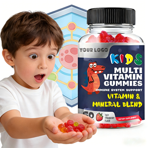 Compléments alimentaires pour enfants en gros, gommes multivitaminées pour enfants avec <span class=keywords><strong>vitamine</strong></span> C, <span class=keywords><strong>D</strong></span> <span class=keywords><strong>et</strong></span> <span class=keywords><strong>zinc</strong></span> pour la croissance <span class=keywords><strong>et</strong></span> le <span class=keywords><strong>d</strong></span>éveloppement des enfants - Product Image 1