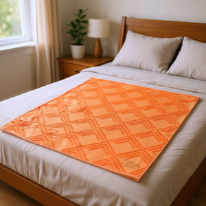 Manta Austral Matrimonial XL de Madera de Arce con Patrón de Diamantes, Rectangular, Tejida, para Todas las Estaciones - Product Image 2