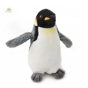 Greenmart Cartoon National Geographic Children's Holiday Gift Custom Toy Plush 6in Polar Animal Penguin Doll
