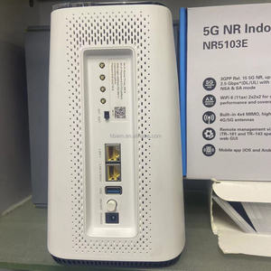 ปลดล็อค Zyxel 5G CPE NR5103E WiFi 6 Mesh Router 4.7Gbps NSA/SA 4×4 MIMO สำหรับบ้านและสำนักงาน 5G 4G LTE CAT19 1.6Gbps ซิมการ์ด โมเด็ม WiFi - Product Image 3