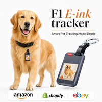 Teweek Al Traceur de clés rechargeable avec navigation GPS, compatible iOS, affichage du nom sur écran E-Paper, carte d'information NFC, étanche IP65