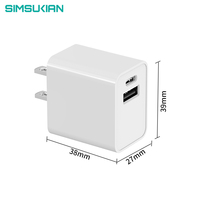 Chargeur mural DC DC Gan Electric 12V Android USB-C Super rapide PD 3.0 Quick Charge 20W/18W OTP CE