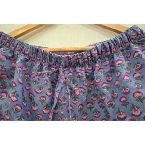 Conjunto de Pijama de Algodón para Mujer, Estampado, Suave, Cómodo, Transpirable, Ropa de Dormir, Ropa de Casa, Dos Piezas - Product Image 6