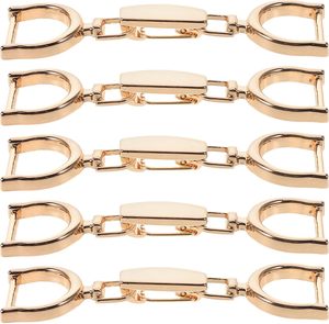 <b>Shoe</b> Chain Buckles Inch Alloy <b>Decorative</b> Buckles For <b>Shoes</b> Bags Clothing Diy Accessories Pack Gold Clasp Replacement For Fashion - Product Image 1