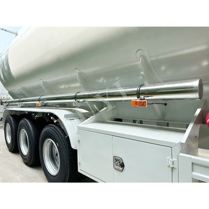 Afrika Hete Aanbieding Europese Standaard Watertankwagen 3-assige 40000 Liter Brandstoftank Trailer Transport <span class=keywords><strong>60</strong></span> Ton Olietankers Semi-trailer - Product Image 3