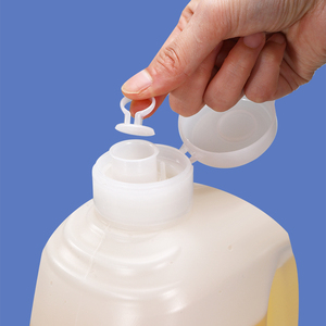 Baril en plastique de qualité alimentaire IML pour la fabrication de <span class=keywords><strong>vinaigre</strong></span>, <span class=keywords><strong>vinaigre</strong></span> balsamique, utilisation commerciale et restauration, bouteille avec bouchon anti-goutte breveté - Product Image 6