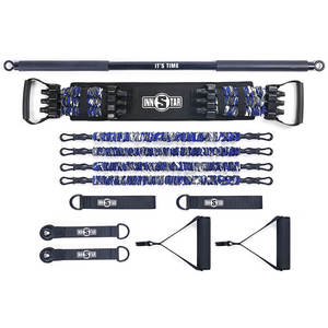Kit d'Entraînement Complet Innstar avec Banc de Musculation Portable, Bande de Résistance, Ancrage de Porte, Barre d'Entraînement Personnalisée - Product Image 1