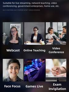 Venta caliente Cámara de computadora USB de alta resolución 720P-4K Cámara web de luz de relleno LED para transmisión <span class=keywords><strong>en</strong></span> línea Uso de computadora portátil Reuniones Stock <span class=keywords><strong>en</strong></span> vivo - Product Image 6
