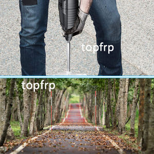 เสาสัญญาณไฟเบอร์กลาสสำหรับติดถนนขนาด8มม. * ลิตร1220มม. ทนทาน - Product Image 4