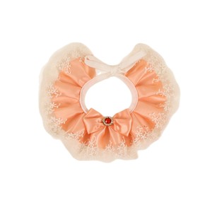 Pet Bib With Gemstone Lace <b>Bow</b> For Cats Small Size All Seasons Elegant Style - Product Image 4